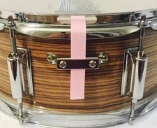 2 SnareFlair Custom Snare Drum 🥁  Straps Shell Pink USA Made Percussion Set 2