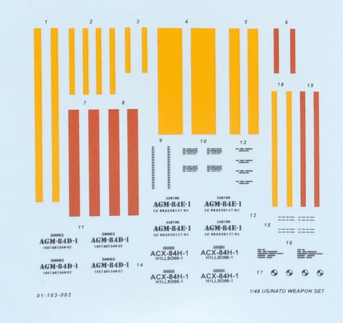 SW-48006 US/NATO MODERN WEAPON SET 1/48 Skunkmodels - Picture 8 of 8