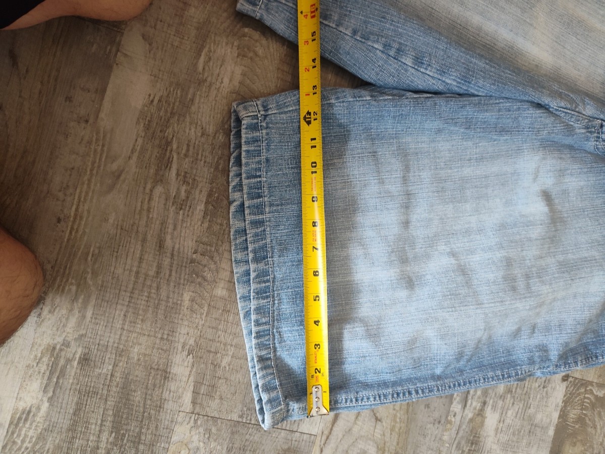 Vintage Southpole Jean Shorts Mens 36 Denim Jorts Baggy Wide Vintage Southpole Jean Shorts Mens 36 Denim Jorts Baggy Wide