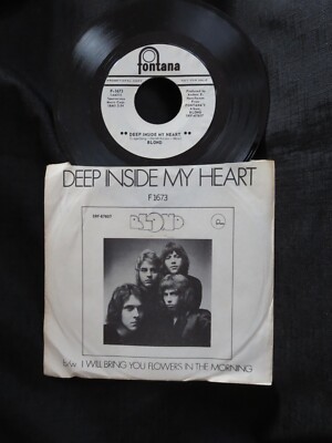 BLOND   Deep Inside My Heart PROMO PS Unplayed Old Stock 