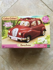 calico critters red car