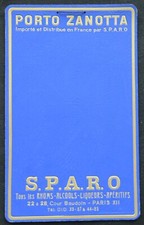 Ancien carton publicitaire