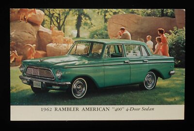 1962 Rambler American 400 4-Door Sedan Nash Automobile Car