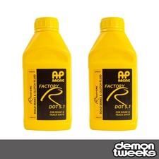 2 x AP Racing Factory R DOT 5.1 Brake & Clutch Fluid - 500ml Bottle