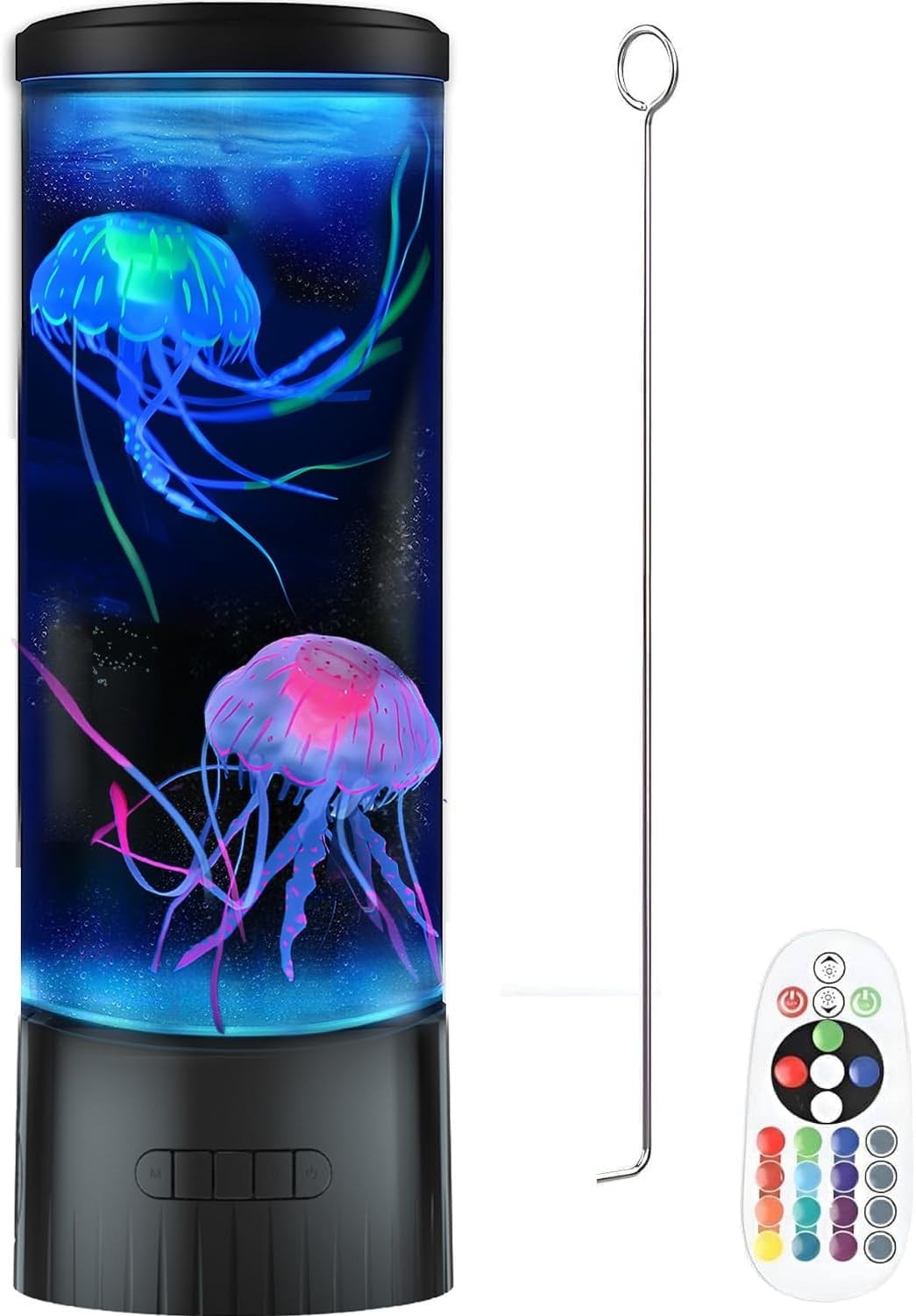 Large Jellyfish Lamp Gifts for Kids Adults Electric Fantasy Tank Aquarium Nig...