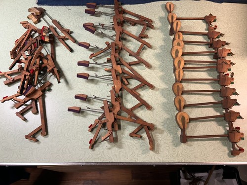 Vintage Piano Hammers Dampers Levers Upright Parts Pieces for repurposing