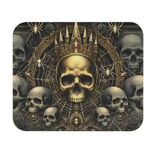 Gothic Skull Mouse Pad - Perfect for Gamers, Witchy Halloween Mouse Pad