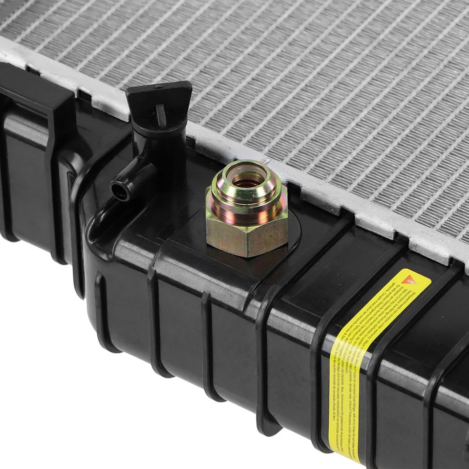 Aluminum Radiator And A/C Condenser For 2005-2007 Ford F-450 F-550 Super Duty - Imagem 4 de 4