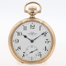 Antique 16s 1906 Ball Waltham 19J Railroad Pocket Watch Official Standard 20Y GF
