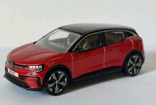 Coche Norev 3 Pulgadas 1/64. Renault Megane E TECH Eléctrico Rojo Nuevo
