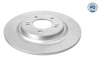 2X Bremsscheibe Hinten Meyle 28 15 523 0019 Pd FÜR Hyundai Kia