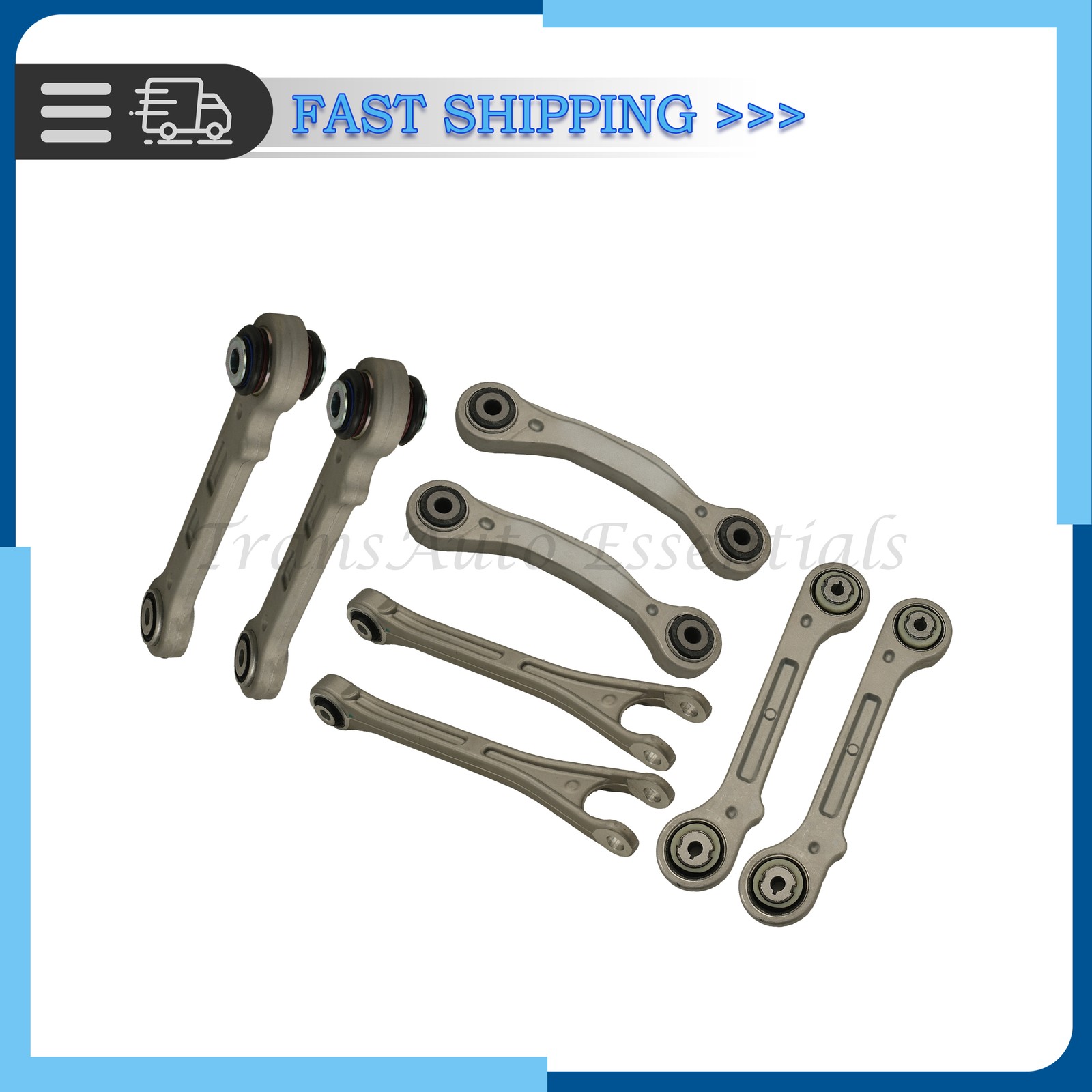 8PCS Rear Suspension Control Arm Kit Fit 2017+ Maserati Levante US
