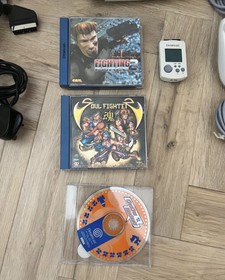 Sega Dreamcast Console Bundle Tested Working 3Controllers VMU Light Gun + Games
