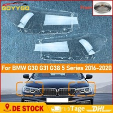 Paar Scheinwerferabdeckungen Shell Kleber f�r BMW G30 G31 G38 5er 2016-2020