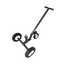 Tow Tuff Trailer Dolly w/ 12" Flat-Free Tires & 8" Swivel Caster Wheel, 800 l...