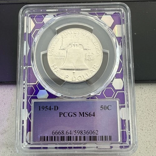 1954-D Half Dollar 50C NGC MS 64
