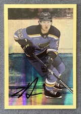 2024-25 ZACH DEAN UD Parkhurst Champ 1953-54 Retro Rainbow Foil #'d/53 #27 Blues