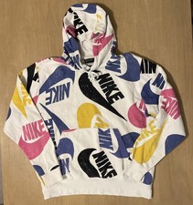 Nike Mens Hoodie Large Sportswear French Terry Club Pullover DD1121-455