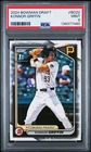 2024 Bowman Draft 1st Konnor Griffin #BD-22 RC Mint PSA 9 Pittsburgh Pirates