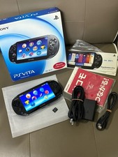 Sony PS Vita PCH-1100 OLED Console Boxed 32GB Memory Excellent Japan