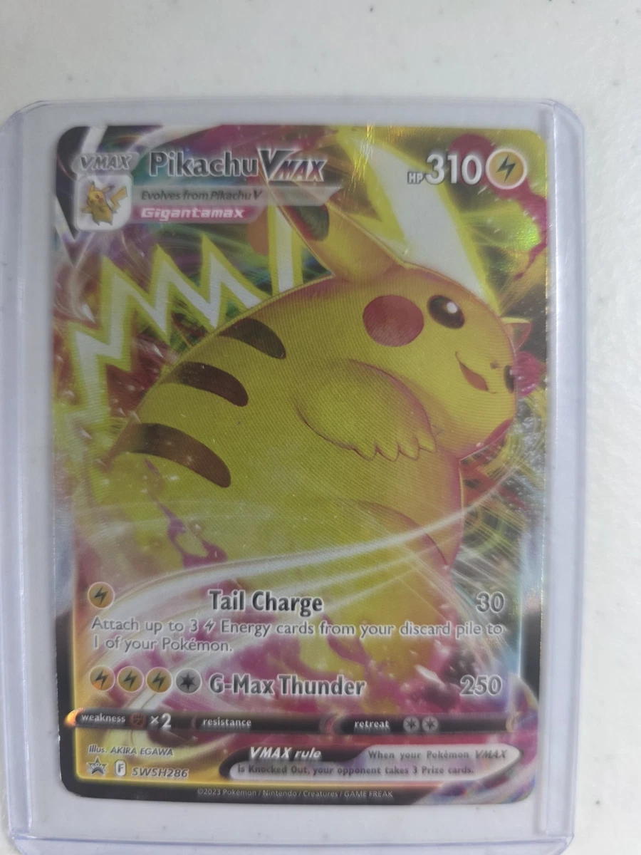 Pikachu VMAX SWSH286 SWSH: Sword & Shield Promo Cards for sale | eBay