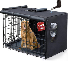 Dog Crate Cover 36 Inch Waterproof Pet Kennel Cover 600D Heavy Duty Dog Cage Cov