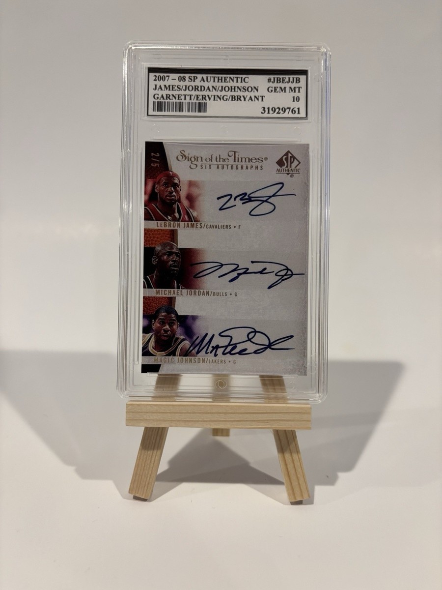 SP Authentic 2007-08 Sign of the Times Six Autographs NBA Card | eBay