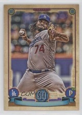 2019 Topps Gypsy Queen Missing Nameplate Variation Kenley Jansen #286 5hy