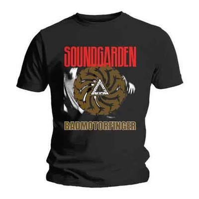OFFICIAL LICENSED - Soundgarden - Badmotorfinger V2 T-Shirt - Rock Cornell