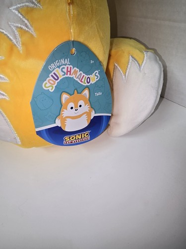 Squishmallows Sonic the Hedgehog Tails Plush 8" Inch - Picture 2 of 2