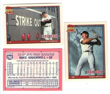 1991 Topps Tiffany - BOSTON RED SOX Team Set