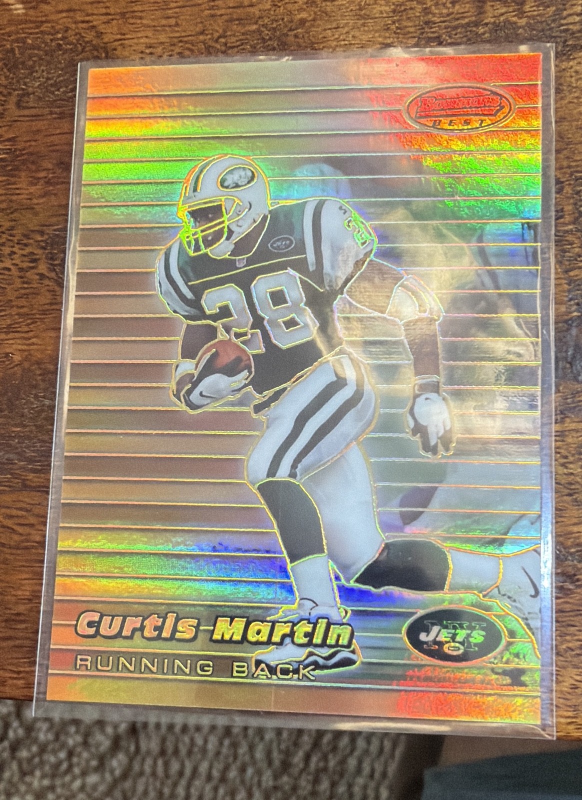 1999 Bowman's Best - Curtis Martin #34 Refractor /400
