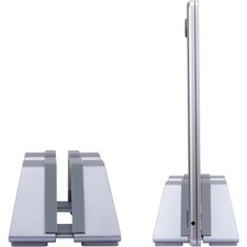 Adjustable Vertical Laptop Stand - Aluminum, Universal Fit for All Laptops