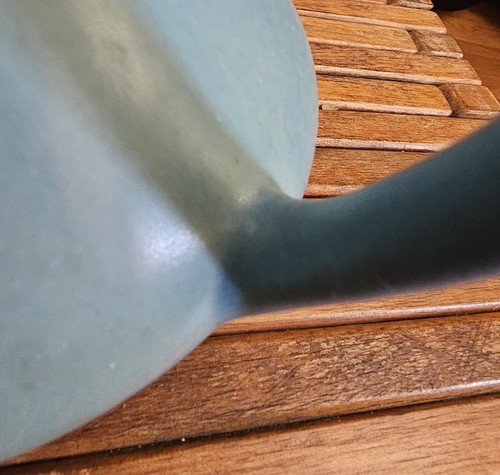Van Briggle Pottery Vintage 11.5" Green Matte Glaze Ewer Pitcher - Picture 4 of 10