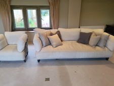 Italian Frame 3 Seater Sofa and Feature Chair 