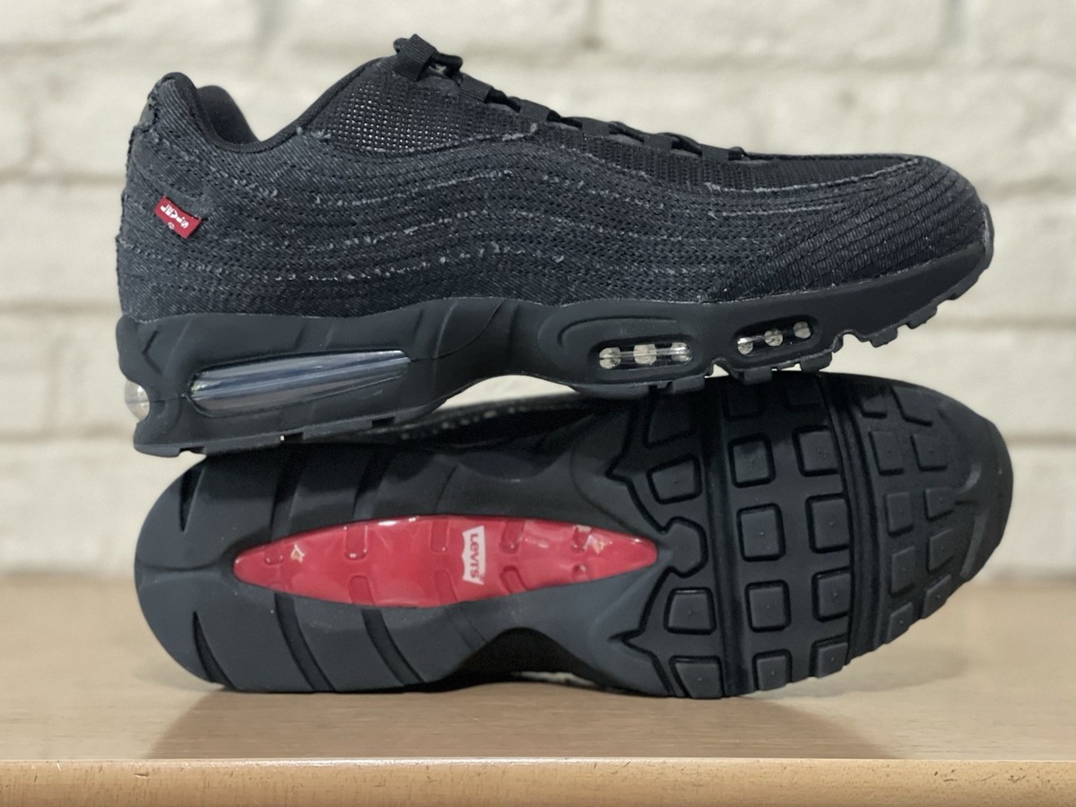 Nike Levi's x Air Max 95 OG Black Anthracite Red HM4743-100 Men's