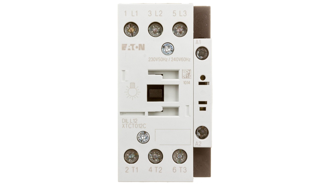 Power Contactors 12A 3P 230VAC 0Z 0R DILL12 104402 DILM
