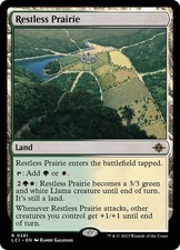 NM Restless Prairie, MTG, LCI, Magic the Gathering, 281
