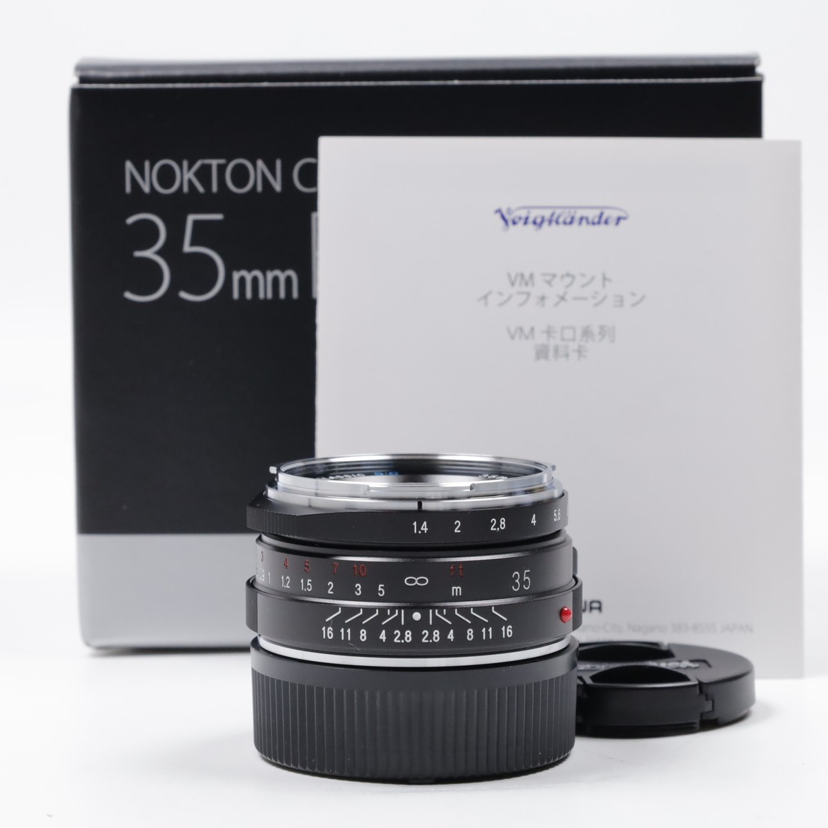 Voigtlander NOKTON Classic 35mm F1.4 II SC VM for Leica M [Top