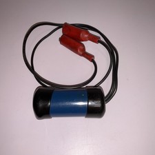 Vintage Inline Electrical Tester / Gadget – Blue Barrel with Red Test Leads ?