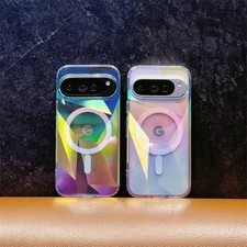 For Google Pixel 11 10 Pro XL 10A 9A Case Magnetic Magsafe PC Clear Back Cover