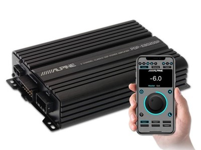 Alpine PDP-E802DSP 8-Channel Digital DSP Amplifier 700 Watts RMS Amplifier