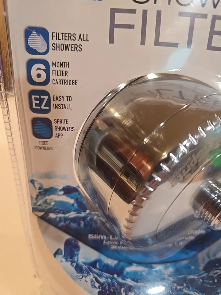 Sprite Ducha Pure para Cabello y Piel Suave SL2-CM Filtro de Ducha Universal en Cromo Foto 2 de 4