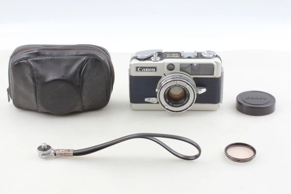 Exc+3, D・blue] Canon Demi EE17 Half Frame Camera 30mm F1.7 Meter