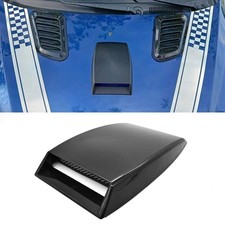 Universal For Ford Air Flow Scoop Hood Intake Vent Cover Trim Decorative Glossy