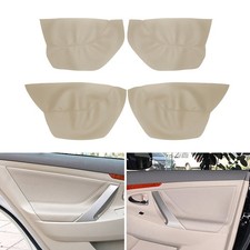 Nueva cubierta interior de cuero para reposabrazos de panel de puerta para Toyota Camry 2006-2012