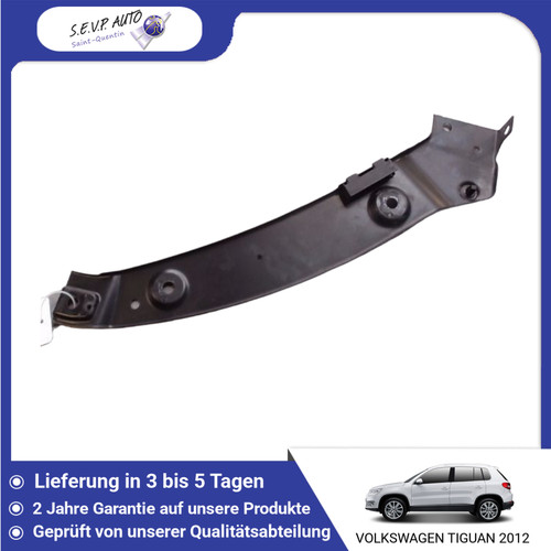 🇩🇪 LINKE SCHEINWERFERTRÄGERPLATTE ➤ VOLKSWAGEN TIGUAN 2009- ♻️