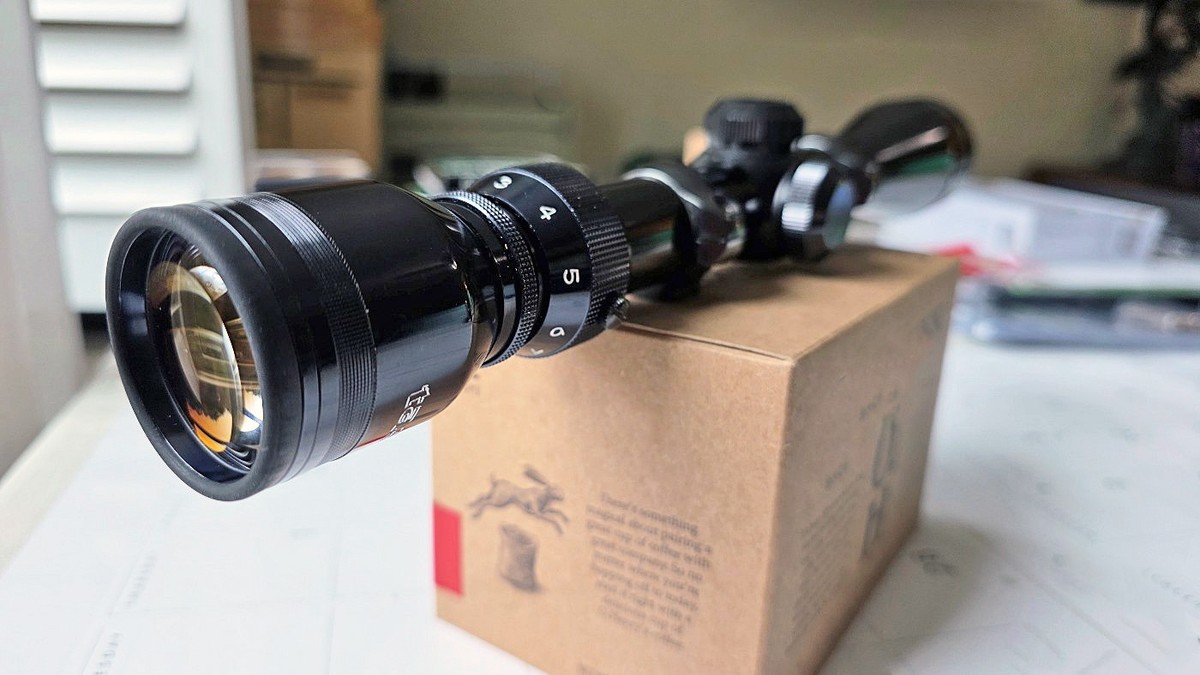 Tasco 3x9 Rifle Scope. This Is The High Quality Made In Japan
