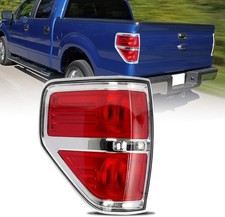 Tail Light Assembly Compatible with Ford F150 2009 2010 2011 2012 2013 2014 Chro