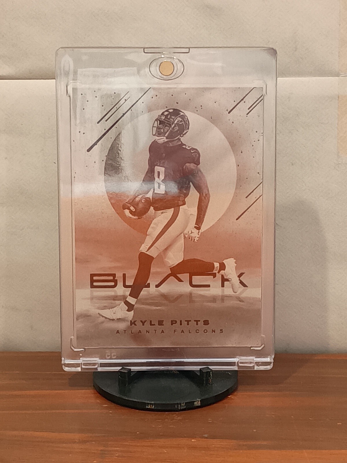 2022 Panini Black Kyle Pitts CASE HIT SSP #WN-16 White Night Atlanta Falcons